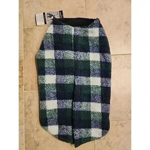 Zack & Zoey Plaid Berber Ripstop Dog Vest